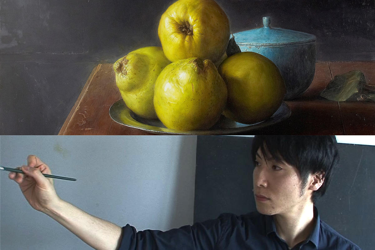石田淳一　静物画　F10 タイトル nearly equal 2012年　真筆 ishidajyunnichi1.jpeg