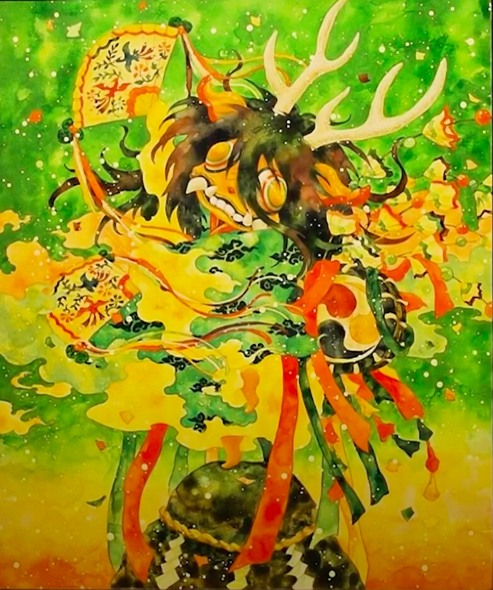 大作　油彩画　【舞踏会】　肉質画 大作 油彩画 【舞踏会】 肉質画